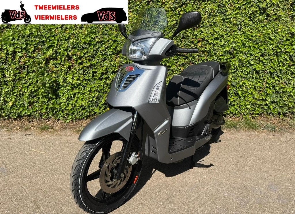 Kymco New People S Elegance Mt Grijs Grote Wielen BETAAL met, People S, Benzine, K, Maximaal 25 km/u