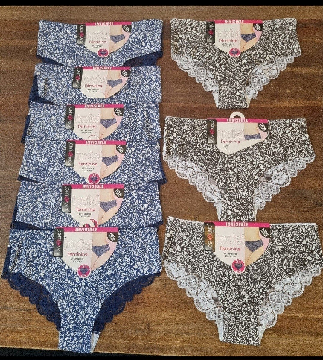 9x nieuwe Rosa Junio damesslips - Invisible S/M - Ook per 3, Kleding | Dames, Ondergoed en Lingerie, Rosa Junio, Ophalen of Verzenden