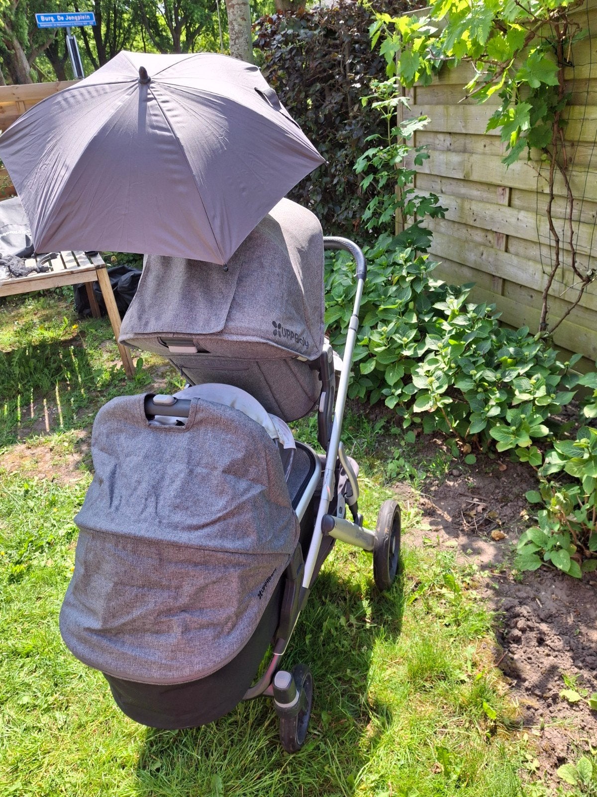 UPPAbaby Vista V2 Duowagen met veel accessoires (2019), Kinderen en Baby's, Kinderwagens en Combinaties, Gebruikt, Combiwagen