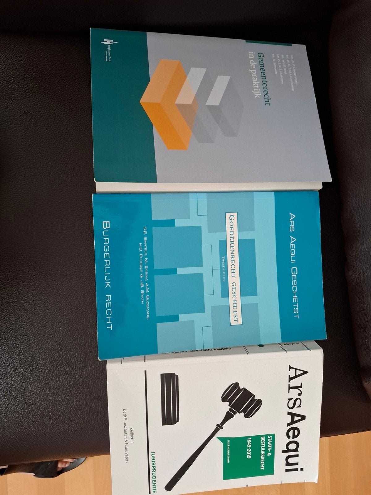HAN Leerjaar 2 Gemeenterecht, Goederenrecht, ArseAequi, Ophalen of Verzenden, Gamma, Gelezen, HBO