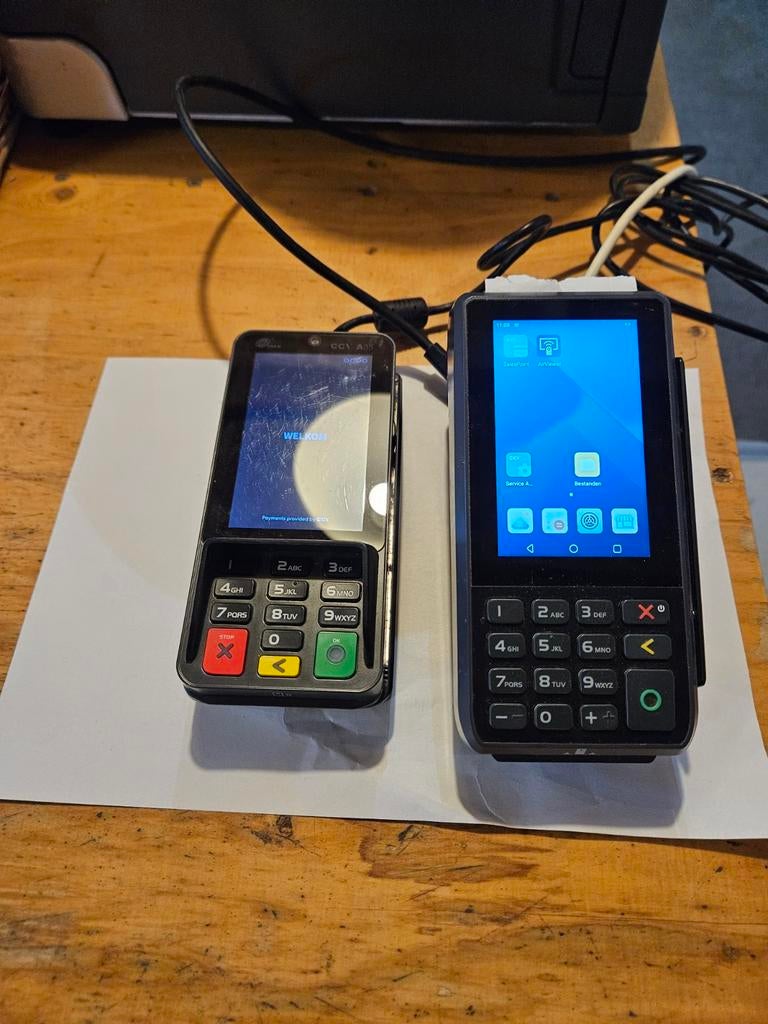 2x Pinautomaat CCV A35 en PAX S900 - Gebruikt, Zakelijke goederen, Kantoor en Winkelinrichting | Kassa's en Betaalsystemen, Ophalen of Verzenden