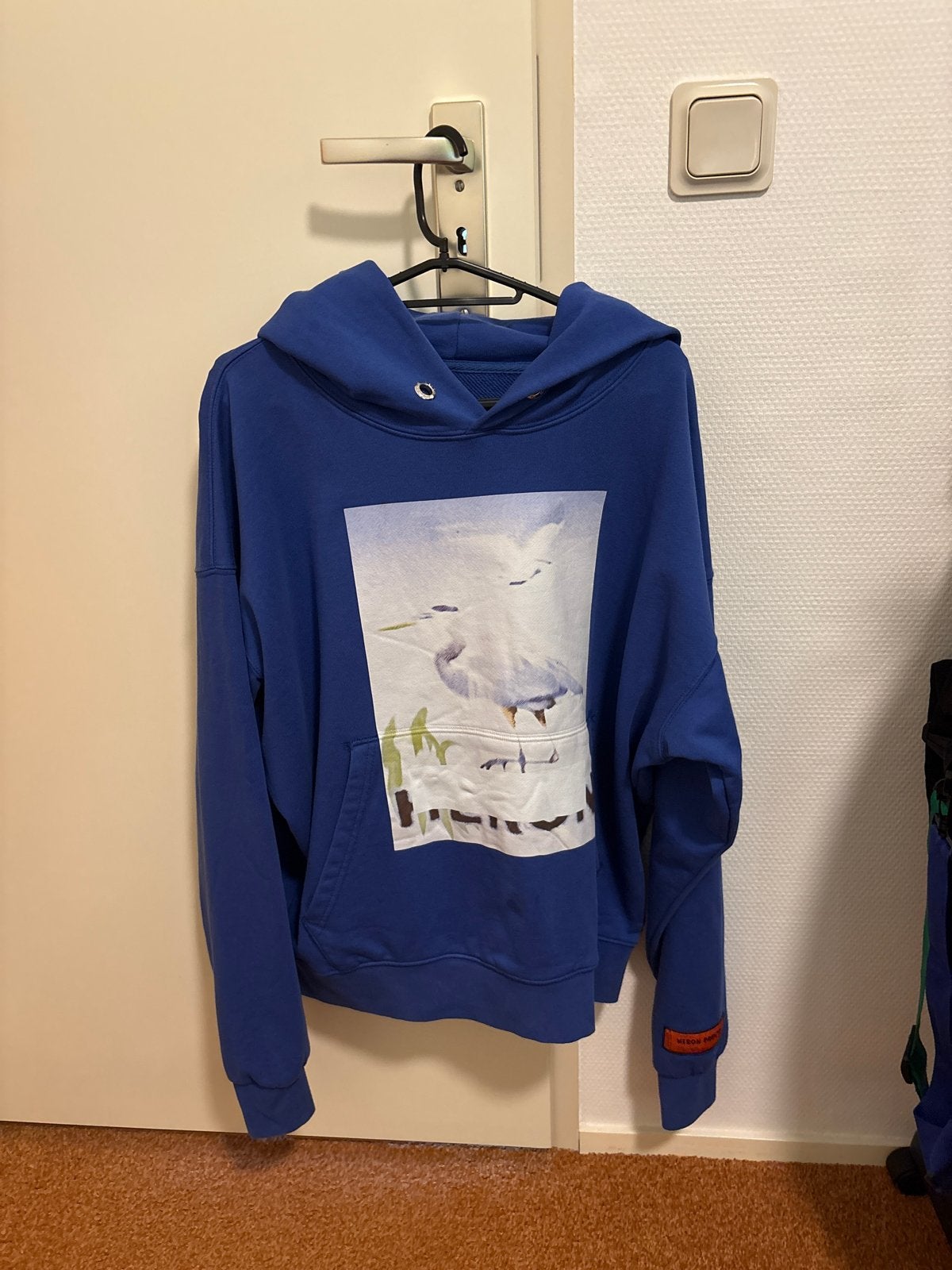 Heron Preston Trui - Maat M/L - Niet gedragen, Ophalen of Verzenden, Nieuw, Maat 52/54 (L), Blauw