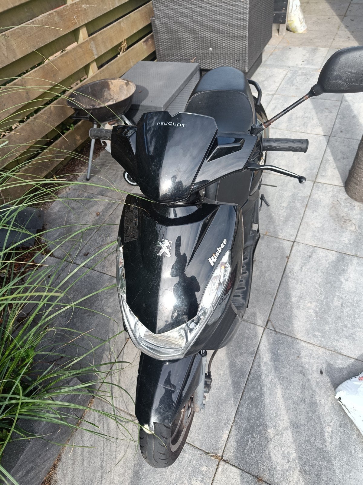 Peugeot Kisbee scooter - Zwart, Gebruikt, Ophalen, Gebruikt, Benzine, Overige modellen