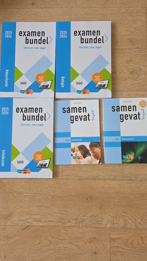 Examenbundels, Boeken, Overige vakken, Ophalen of Verzenden, Zo goed als nieuw, HAVO