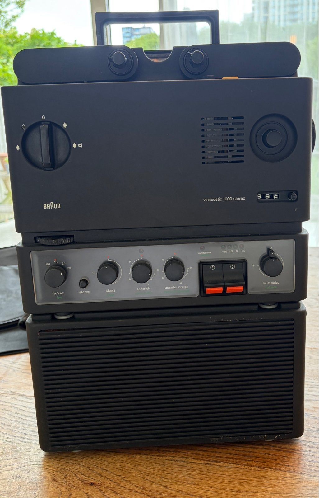Braun Visacustic 1000 Stereo Super 8 Projector, Ophalen of Verzenden, Gebruikt, Overige typen