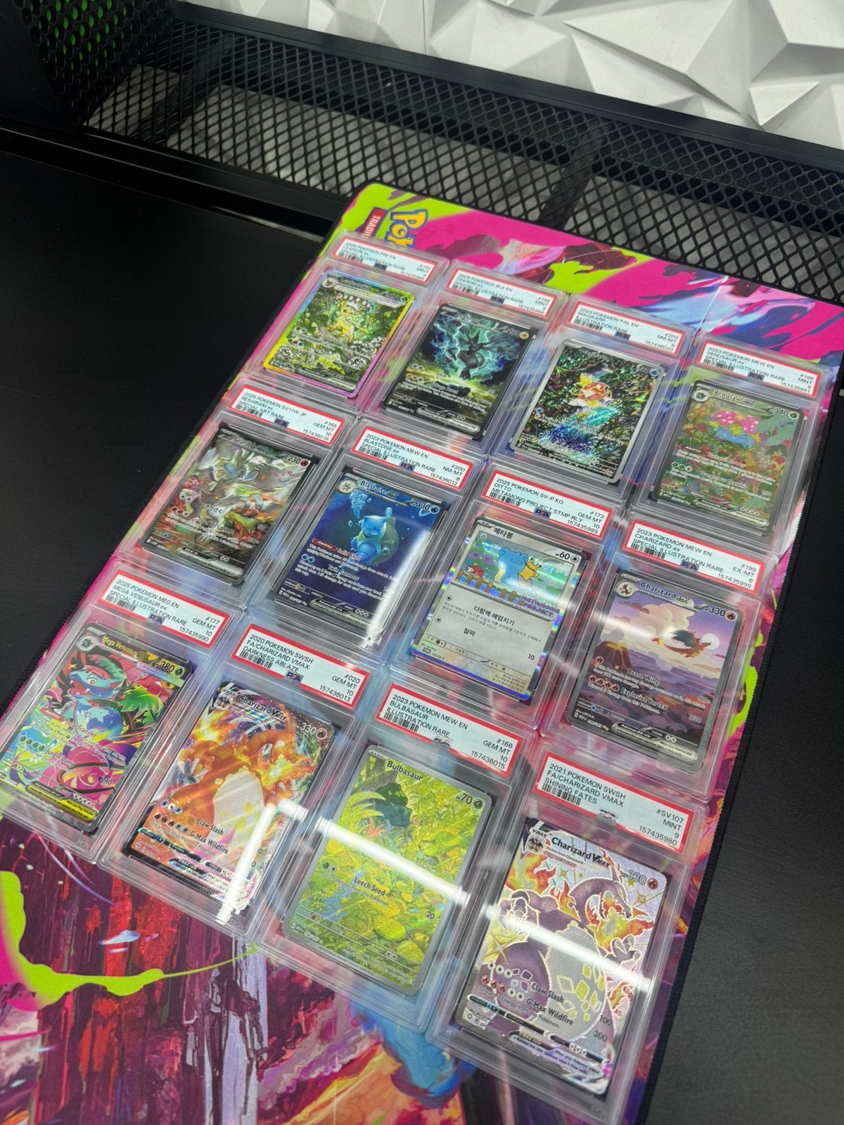 Pokemon collectie psa slabs, Ophalen of Verzenden, Zo goed als nieuw