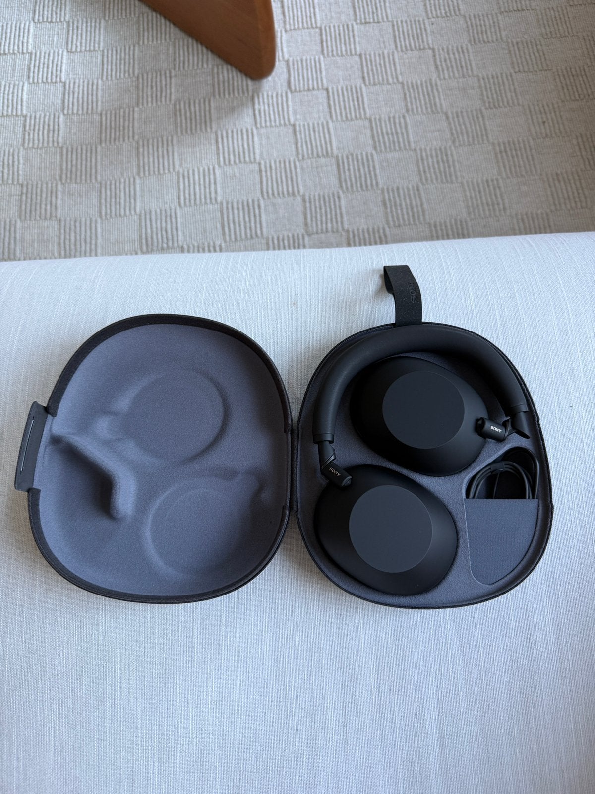 Sony WH-1000XM6 Headphones Black, Audio, Tv en Foto, Koptelefoons, Ophalen, Zo goed als nieuw, Sony