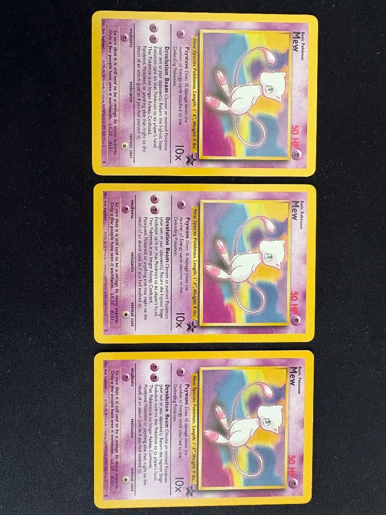 Mew 8 Black Star Promo, Hobby en Vrije tijd, Ophalen of Verzenden, Zo goed als nieuw, Losse kaart