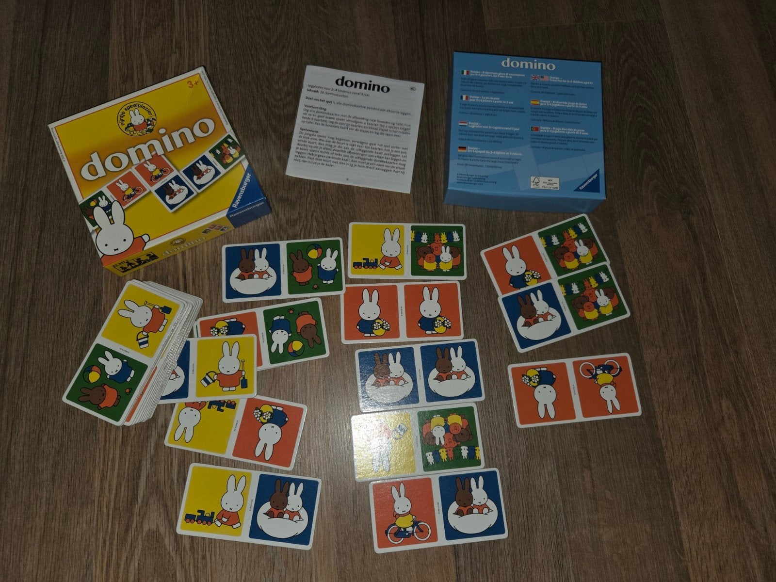 Nijntje Domino spel - Zo goed als nieuw, Ophalen of Verzenden, Zo goed als nieuw, Ravensburger