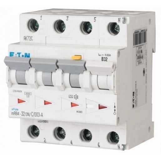 Aardlekautomaat C32A 3P+N 30mA 4.5kA, Verzenden, Nieuw