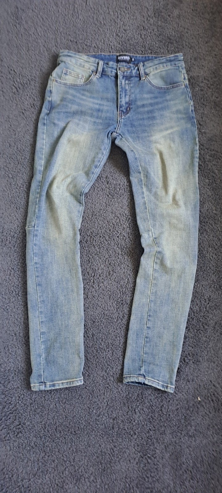 Rivero jeans maat 30, Blauw, W32 (confectie 46) of kleiner, Ophalen of Verzenden, Zo goed als nieuw