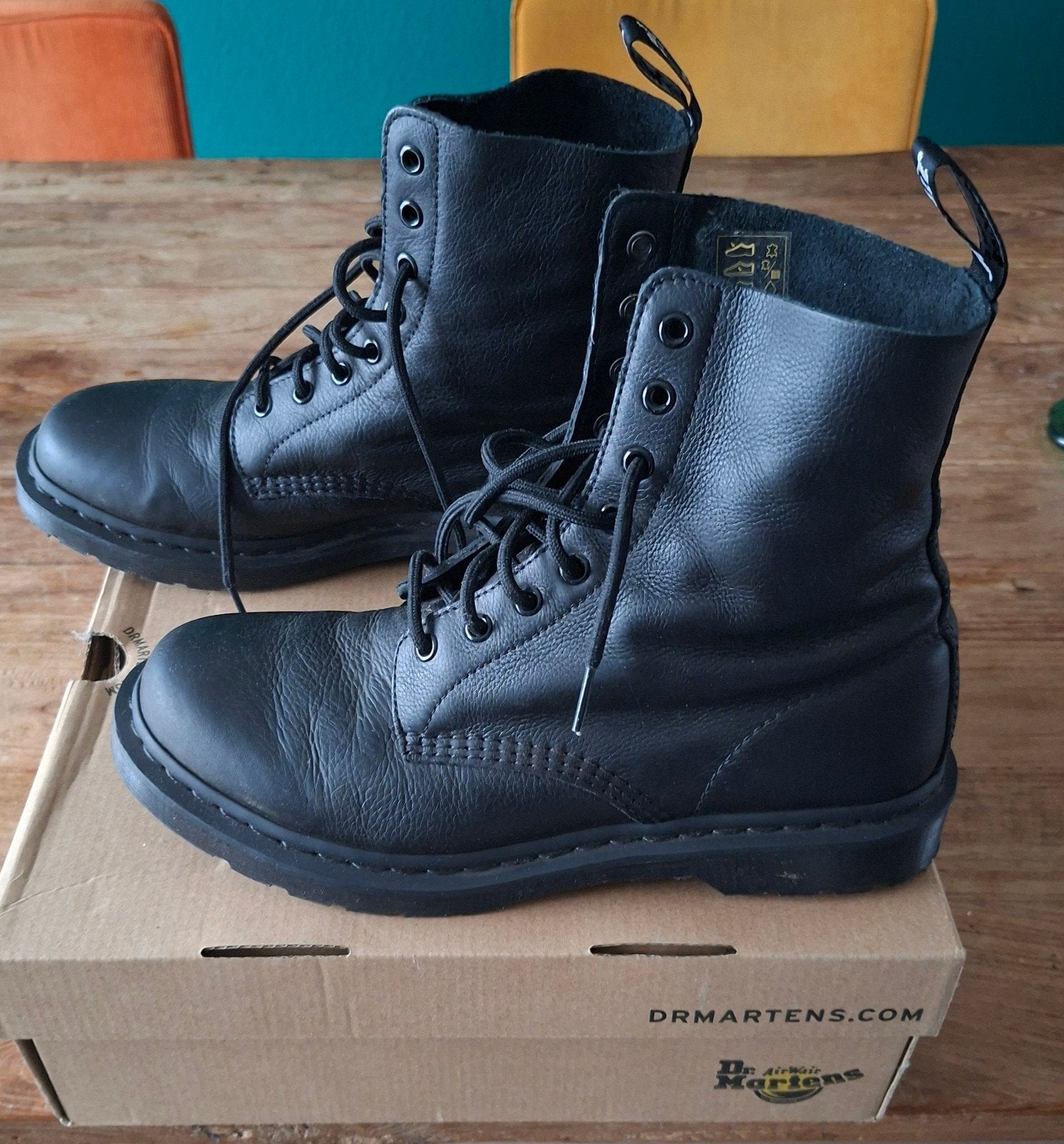 Dr. Martens boots zwart,  mt. 43 - Nw., Zwart, Boots, Nieuw, Ophalen of Verzenden
