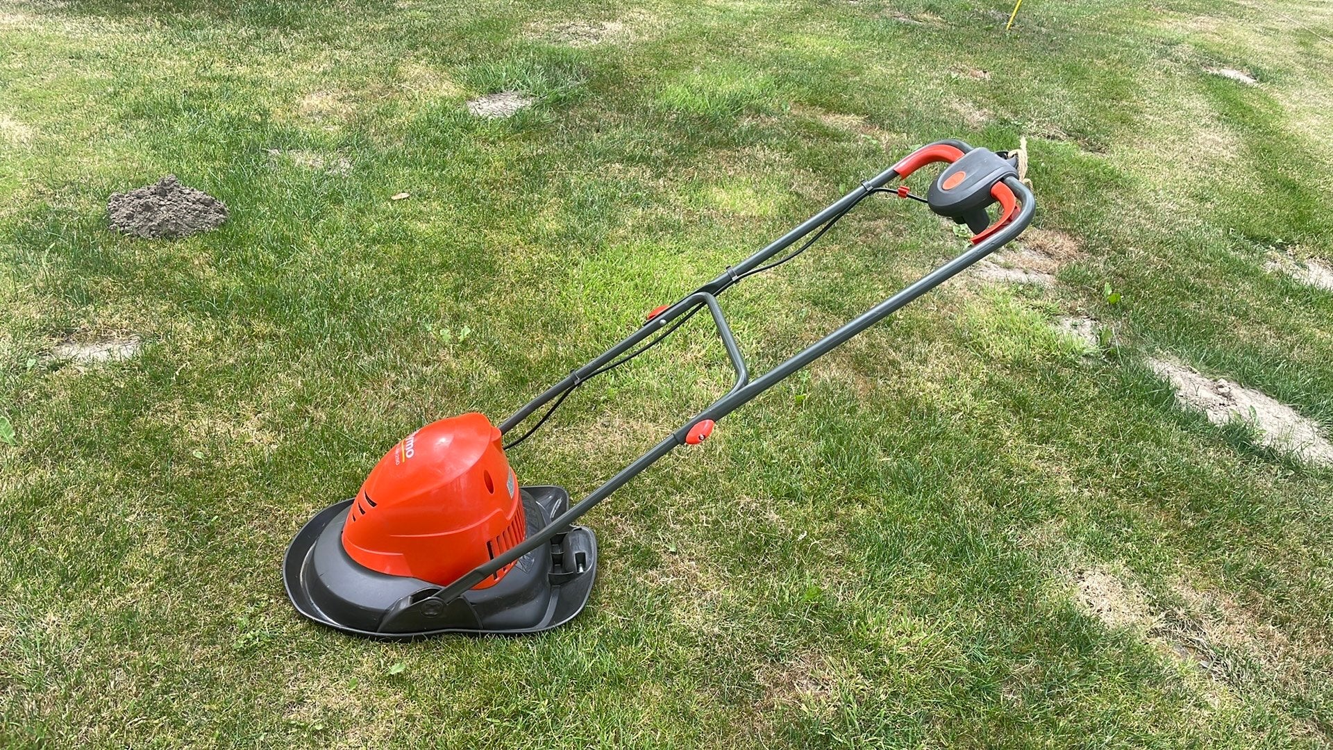 Flymo elect.turbo lite 250 zweefmaaier, Ophalen, Elektrische grasmaaier, Minder dan 30 cm, Zo goed als nieuw