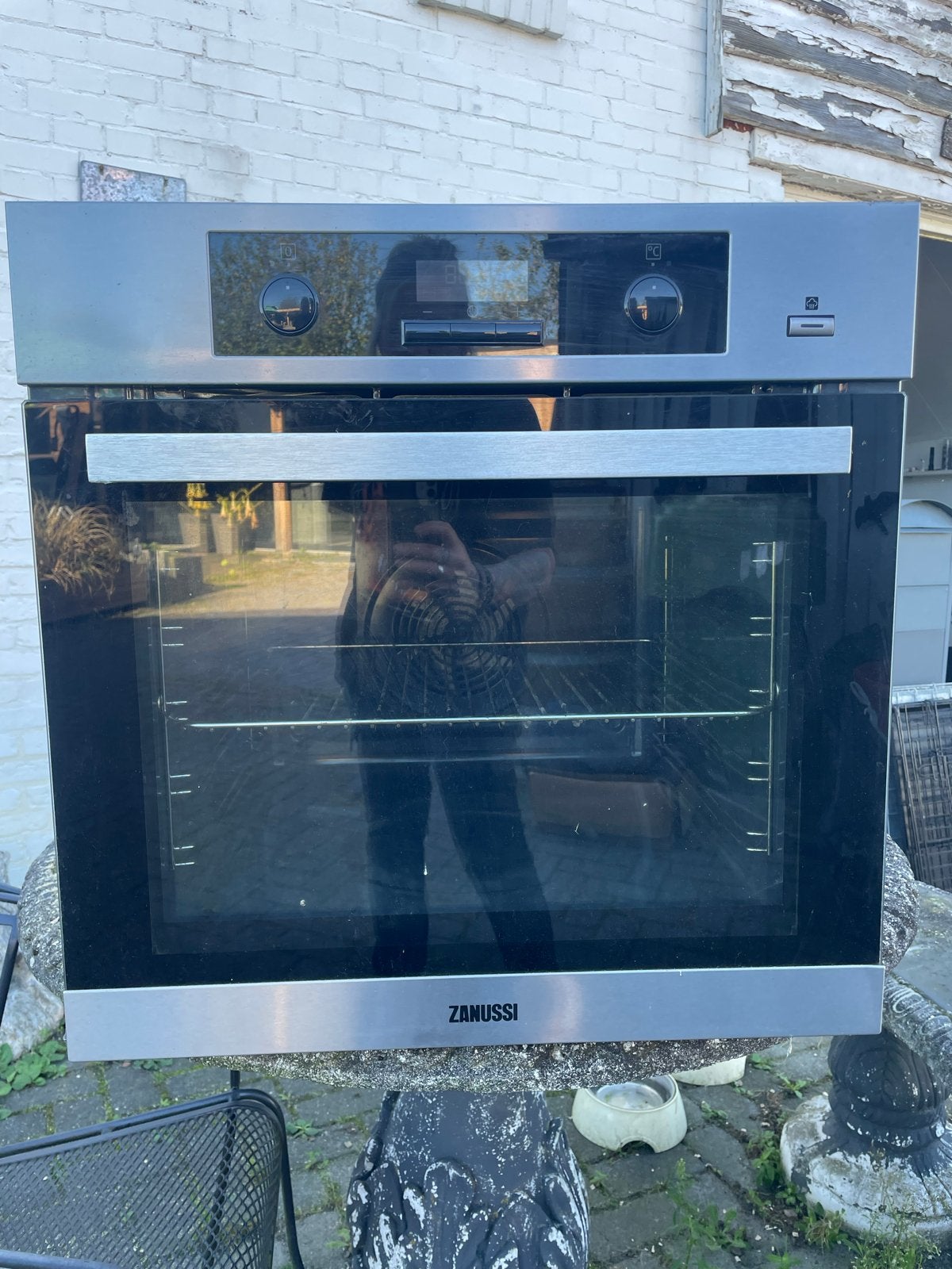 Zanussi Inbouw Oven - Zo goed als nieuw, Witgoed en Apparatuur, Ophalen, Oven, 60 cm of meer, Zanussi