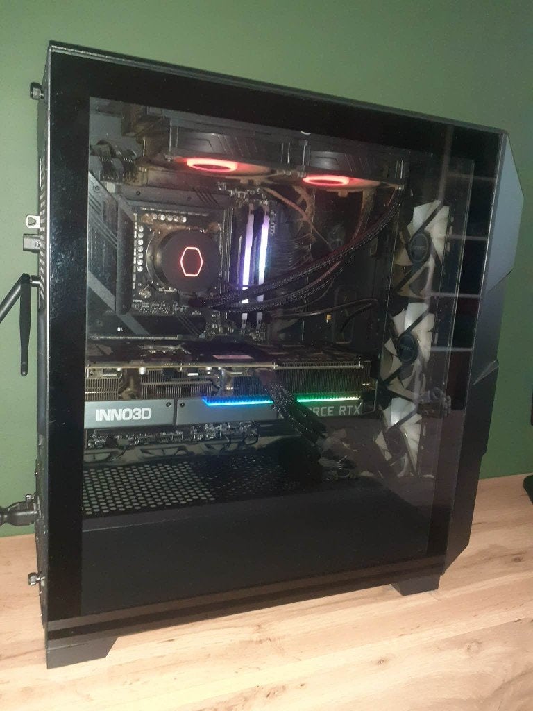 Gaming PC RTX 4080 + Lenovo Legion 360Hz – i5-13600K – 32GB, Ophalen, Zo goed als nieuw, Gaming, 4 Ghz of meer
