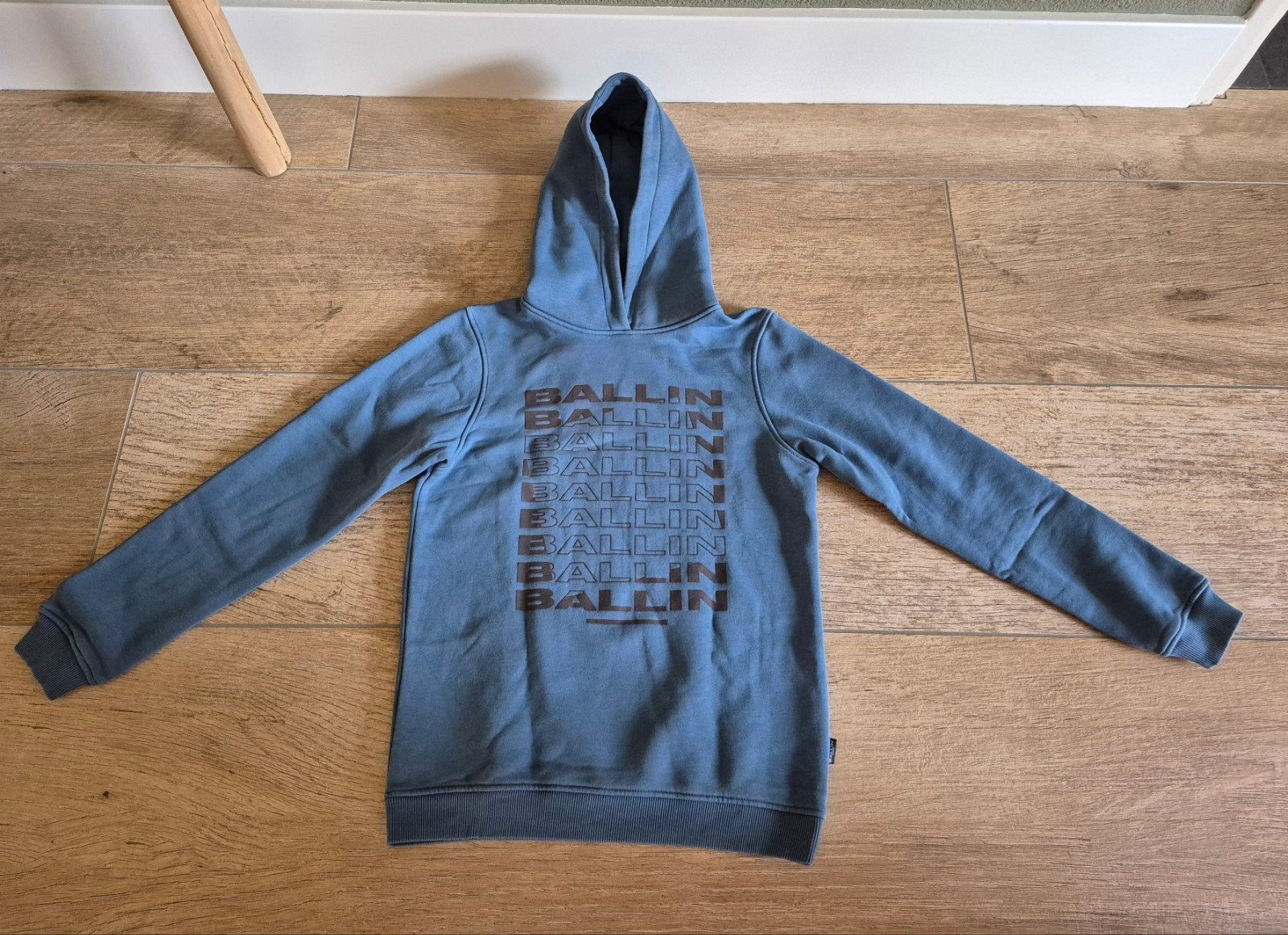 Hoodie Ballin Amsterdam, blauw, maat 164, Gebruikt, Trui of Vest, Ophalen of Verzenden, Ballin Amsterdam