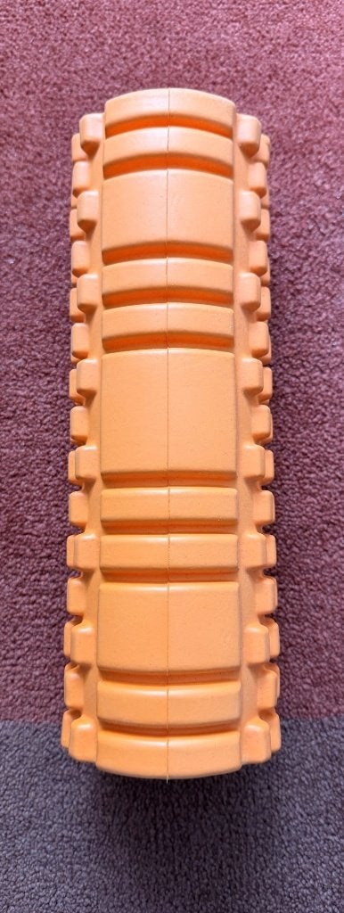 Yoga Grid Foam roller 30 cm | Kleur: oranje, Ophalen of Verzenden, Zo goed als nieuw, Overig