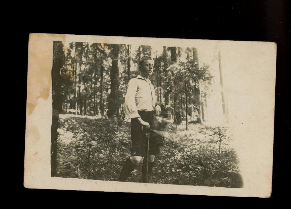 B135 fotokaart, Verzamelen, Verzenden, Voor 1940, Gebruikt