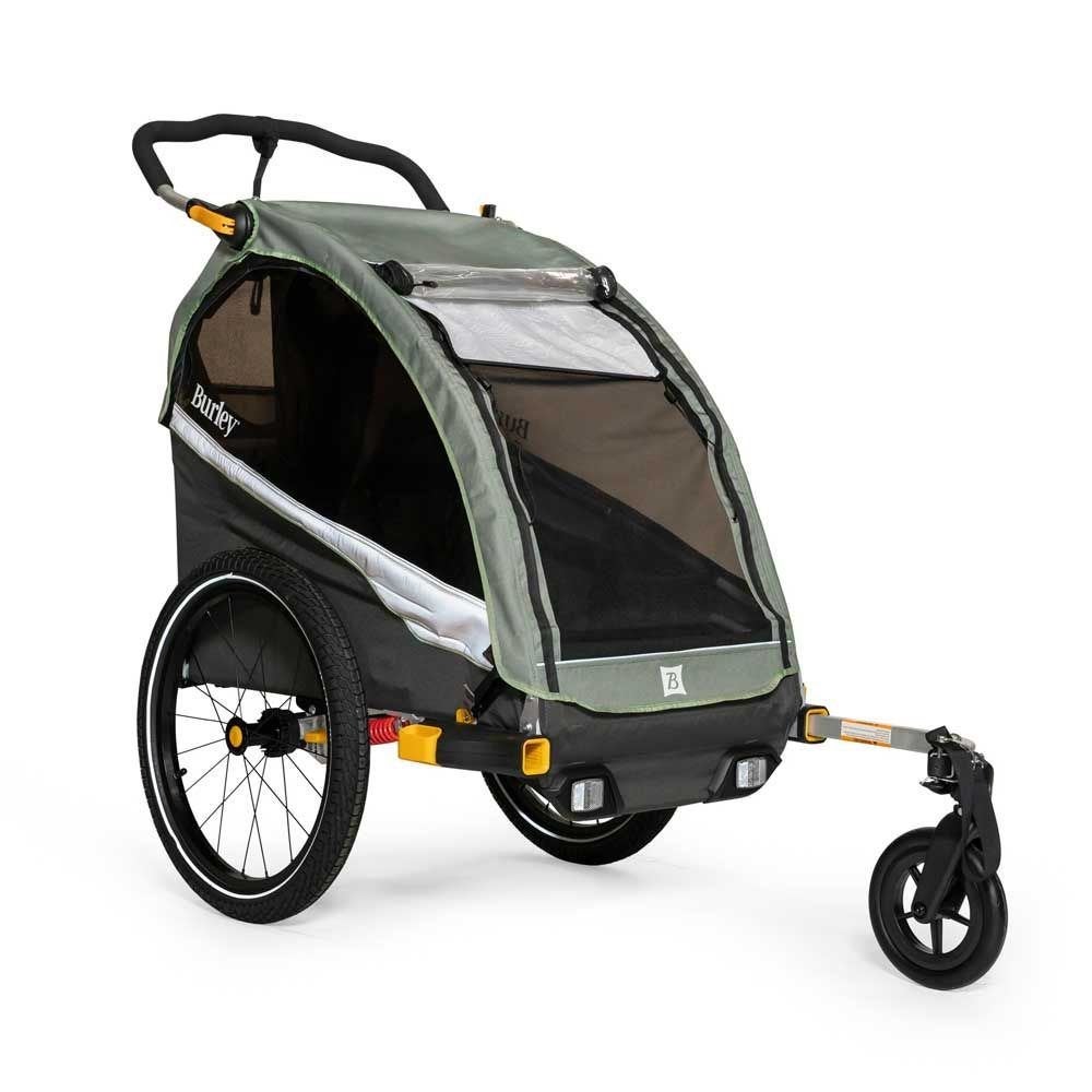 Burley fietskar D'Lite X Single, Fietsen en Brommers, Ophalen, Vering, 80 kg of meer, Nieuw