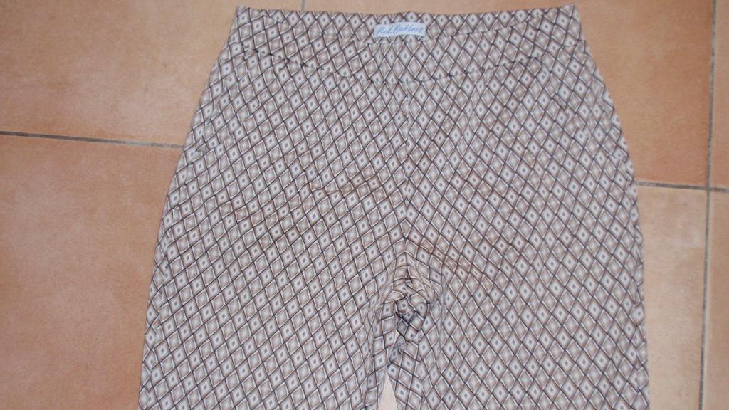 NIEUW Damesbroek RED BUTTON stretch mt 40 beige/creme/bruin, Kleding | Dames, Broeken en Pantalons, Nieuw, Maat 38/40 (M), Overige kleuren