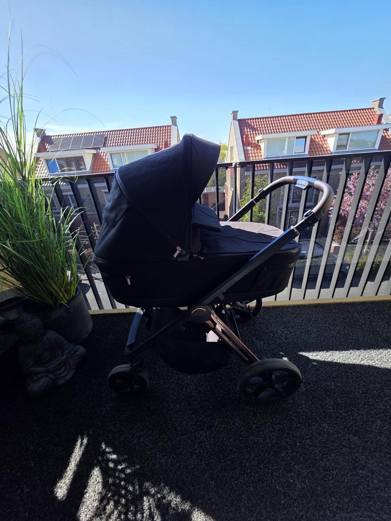 Espiro Combiwagen - Zo goed als nieuw, Ophalen of Verzenden, Gebruikt, Maxi-Cosi, Regenhoes