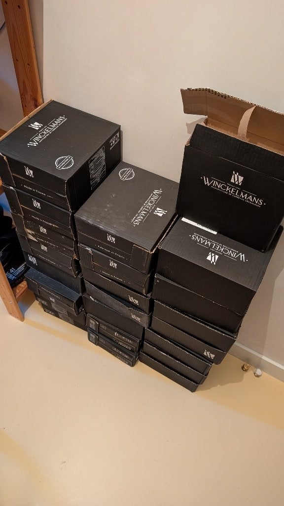 WINCKELMANS 10x10 Miel/Cognac (22 dozen = 11m2), Ophalen, Nieuw, Minder dan 20 cm, Minder dan 20 cm