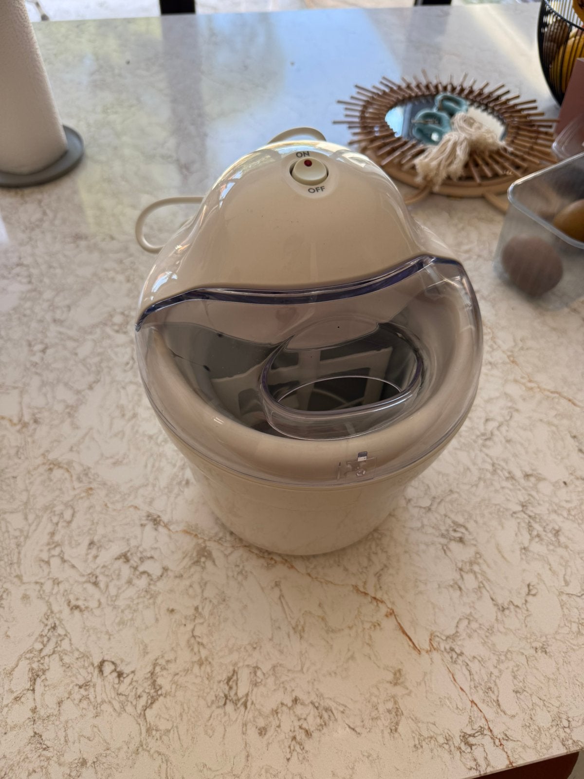 Ijsmachine Delonghi IC8500 - als nieuw, Ophalen of Verzenden, Zo goed als nieuw, Koelelement
