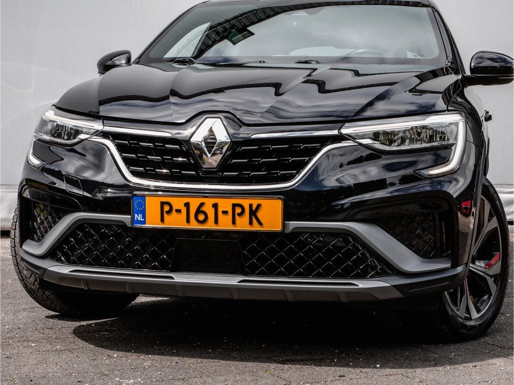 Renault Arkana 1.6 E-Tech Hybrid 145 R.S. Line Trekhaak/ Led, Auto's, Renault, Arkana, Gebruikt, Met garantie (alle), Zwart