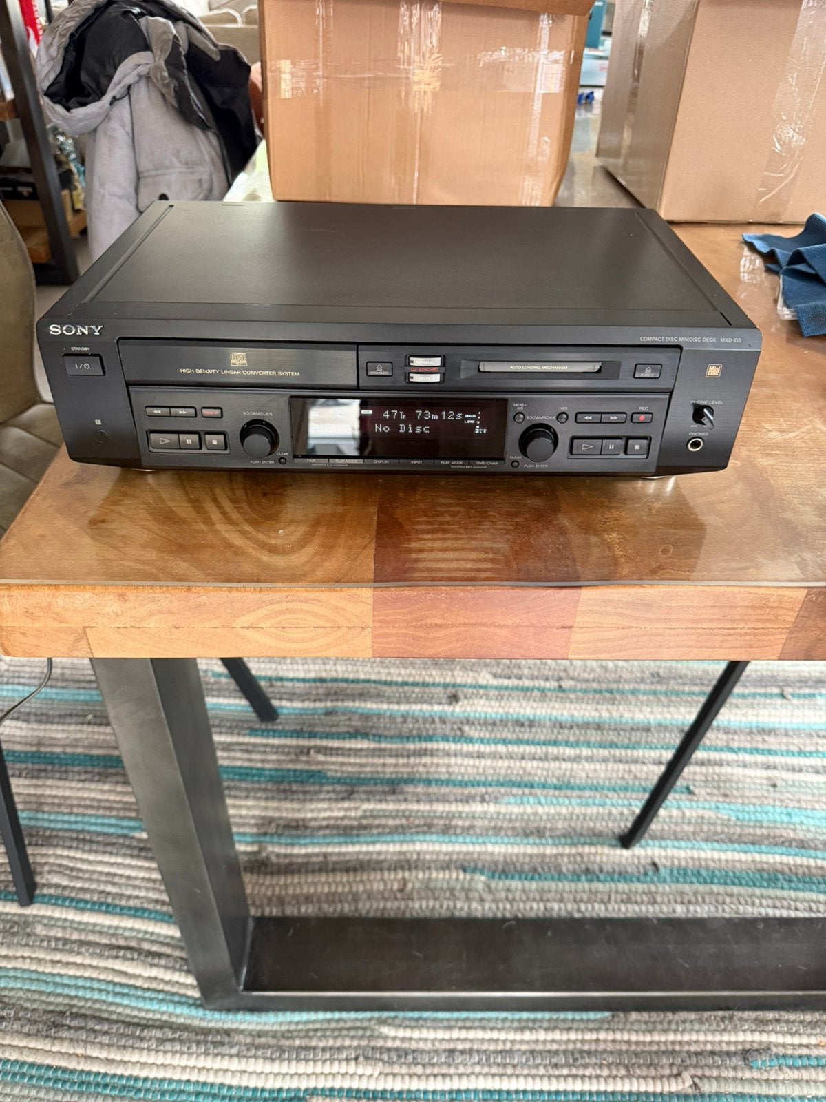 Sony MXD-D3 minidisc cd combinatie, Ophalen of Verzenden