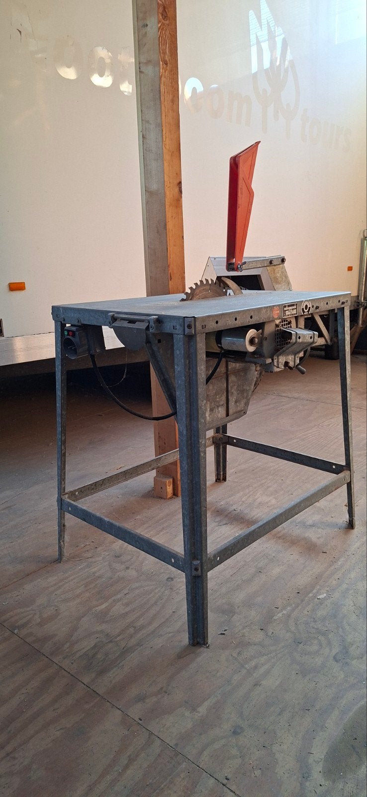 Tafelzaag Scheppach Prima-TKH nr 7018 Cirkelzaag, Ophalen, Gebruikt, Cirkelzaag, 1200 watt of meer