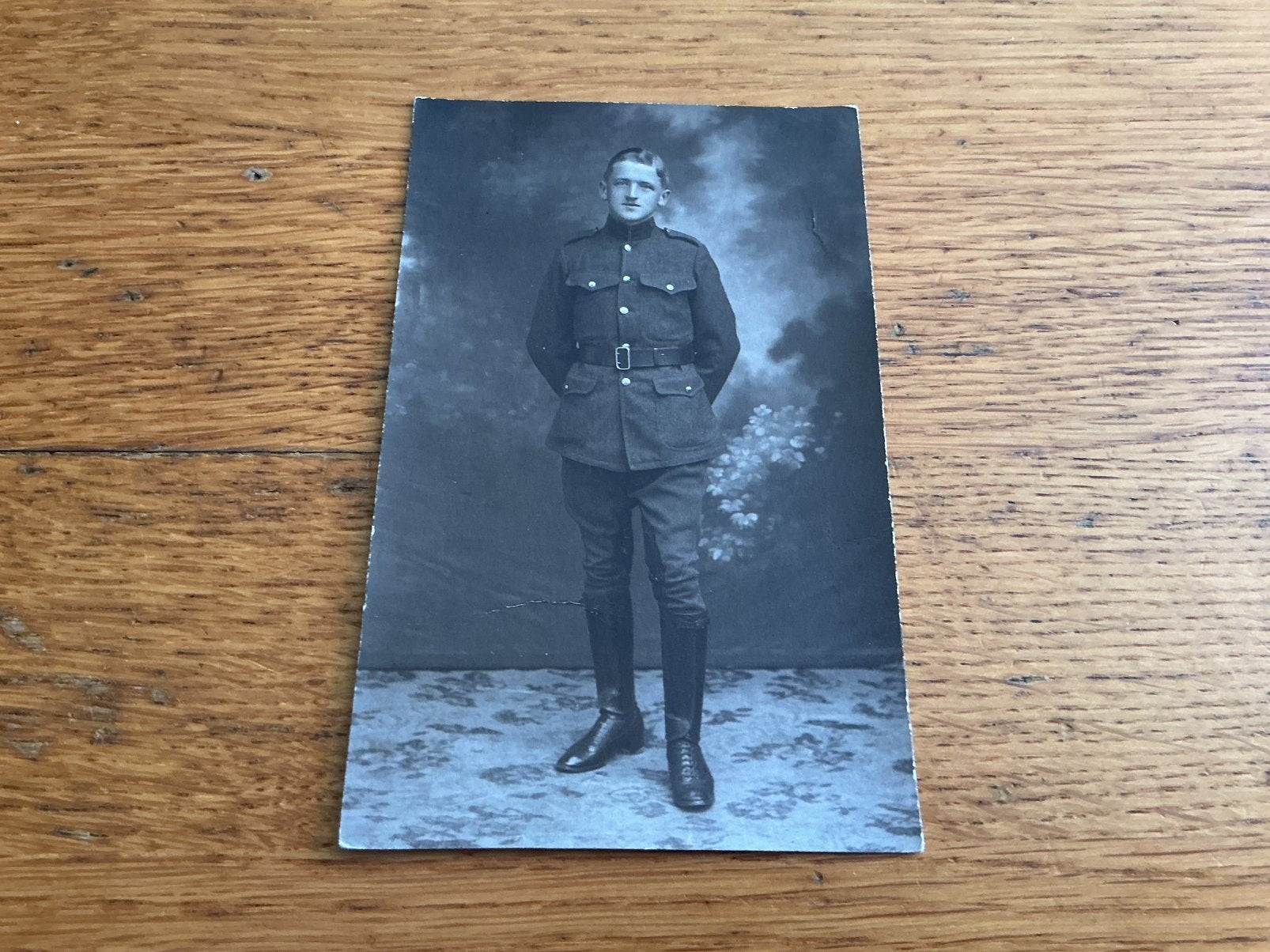 M173 militair fotograaf België, Verzamelen, Ophalen of Verzenden, Voor 1940, Zo goed als nieuw