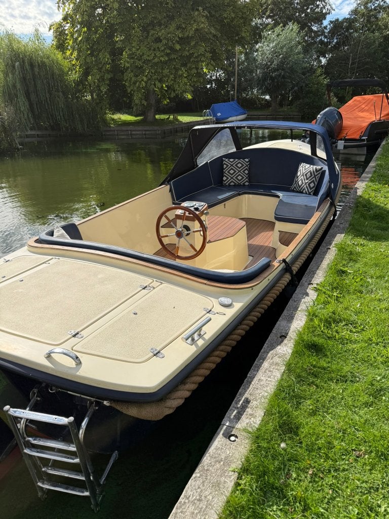 Nickisloep 625 met Solé diesel 28 pk en boottrailer, Watersport en Boten, Binnenboordmotor, Rondzit, Diesel, 6 m