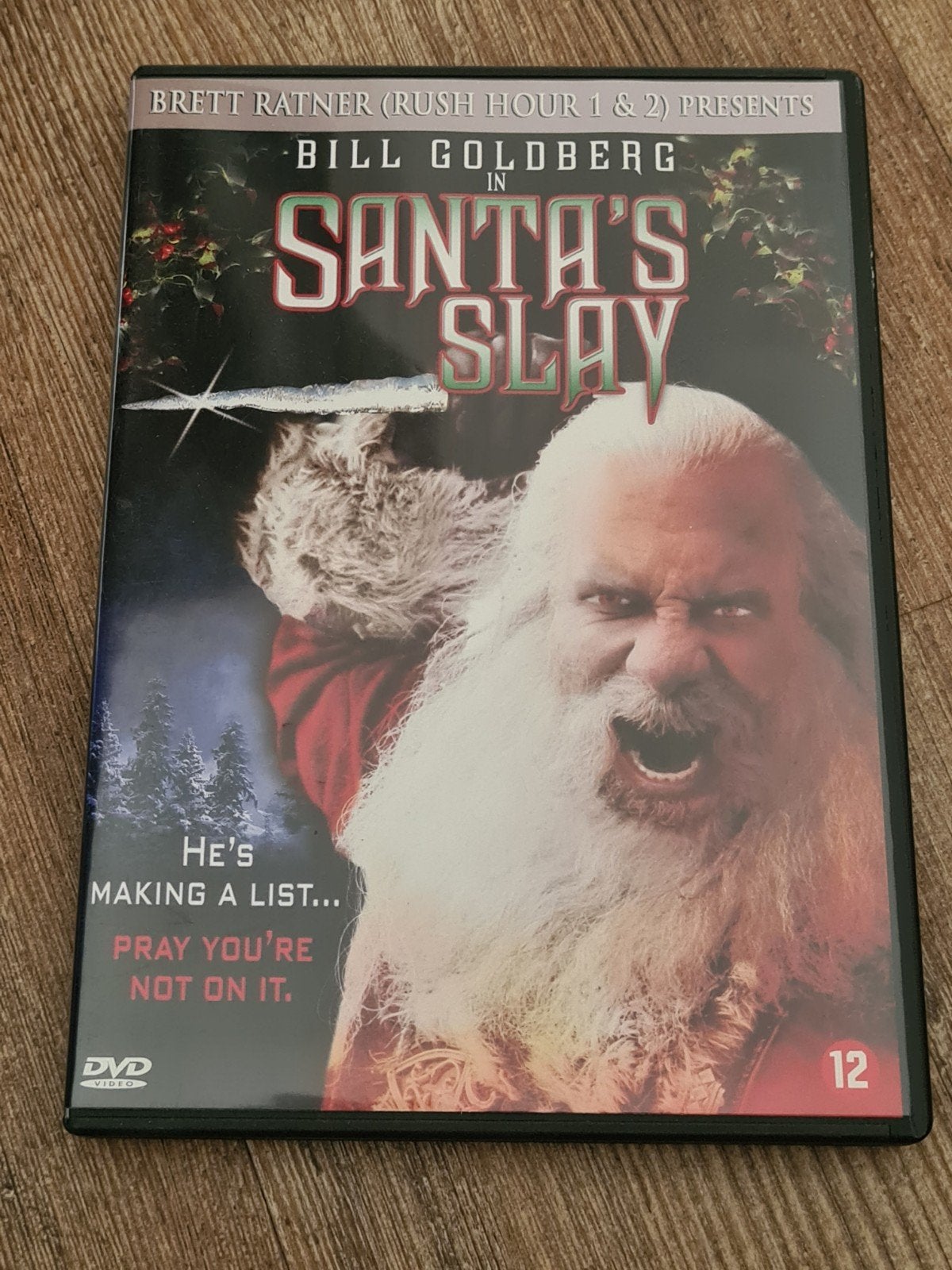 Santa's Slay DVD - Horror Kerstfilm met Bill Goldberg, Nederlands, Overige genres, Ophalen of Verzenden, Vanaf 12 jaar