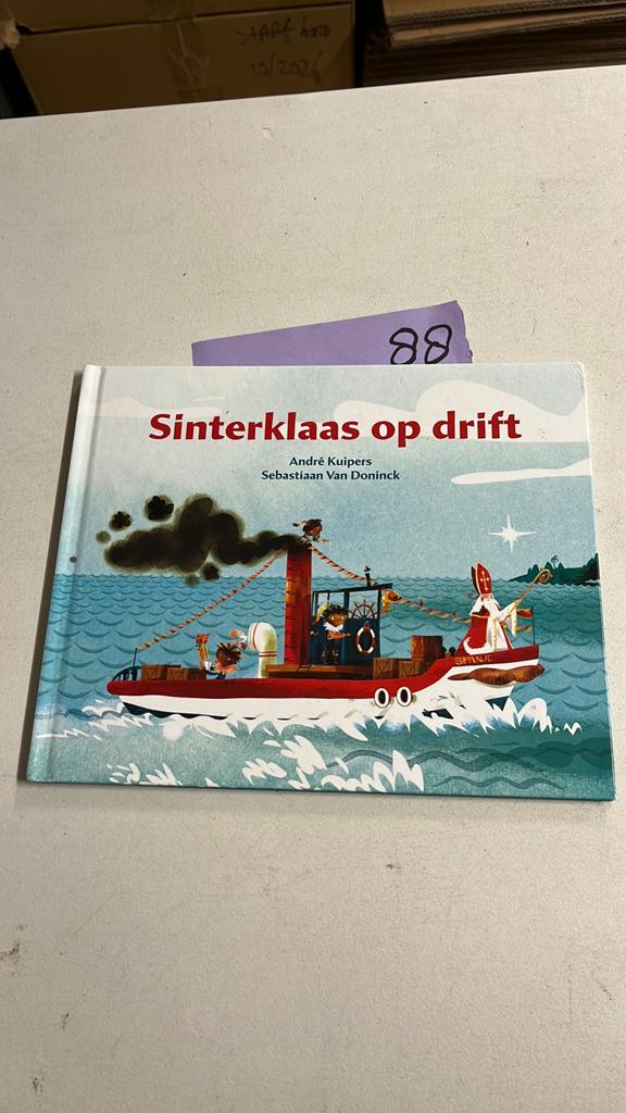 Sinterklaas op drift - André Kuipers & Sebastiaan Van Doninc, Boeken, Kinderboeken | Jeugd | onder 10 jaar, Ophalen of Verzenden
