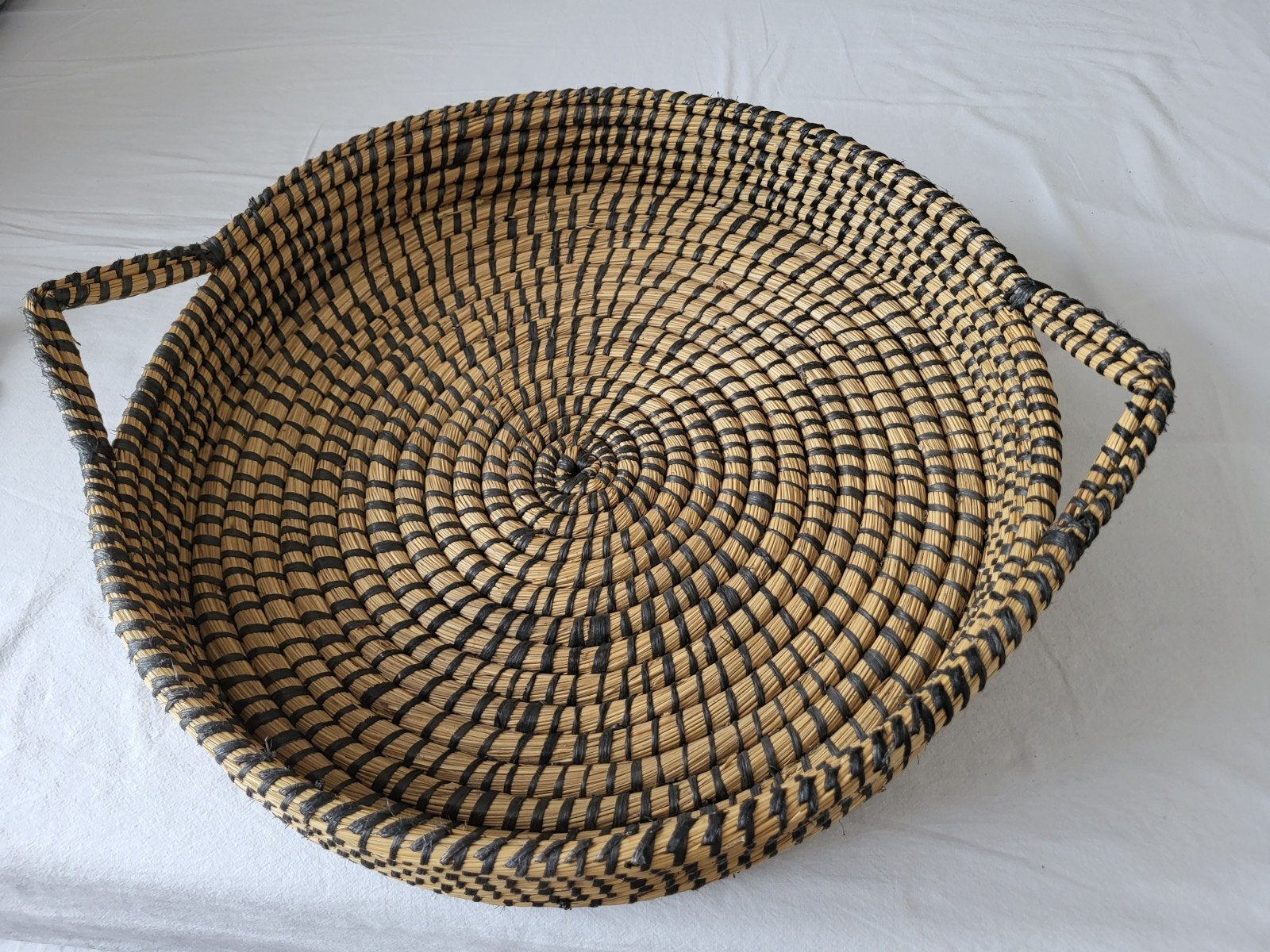 Zeegras mand/Schaal, Ophalen, Nieuw, Rond
