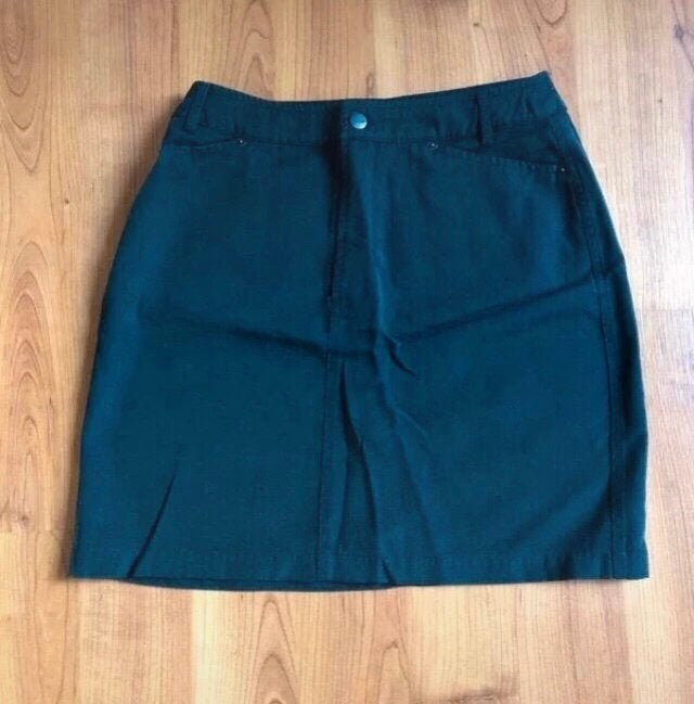 Zwarte korte rok. InWear, Maat 38/40 (M), Zwart, Ophalen of Verzenden, Gedragen