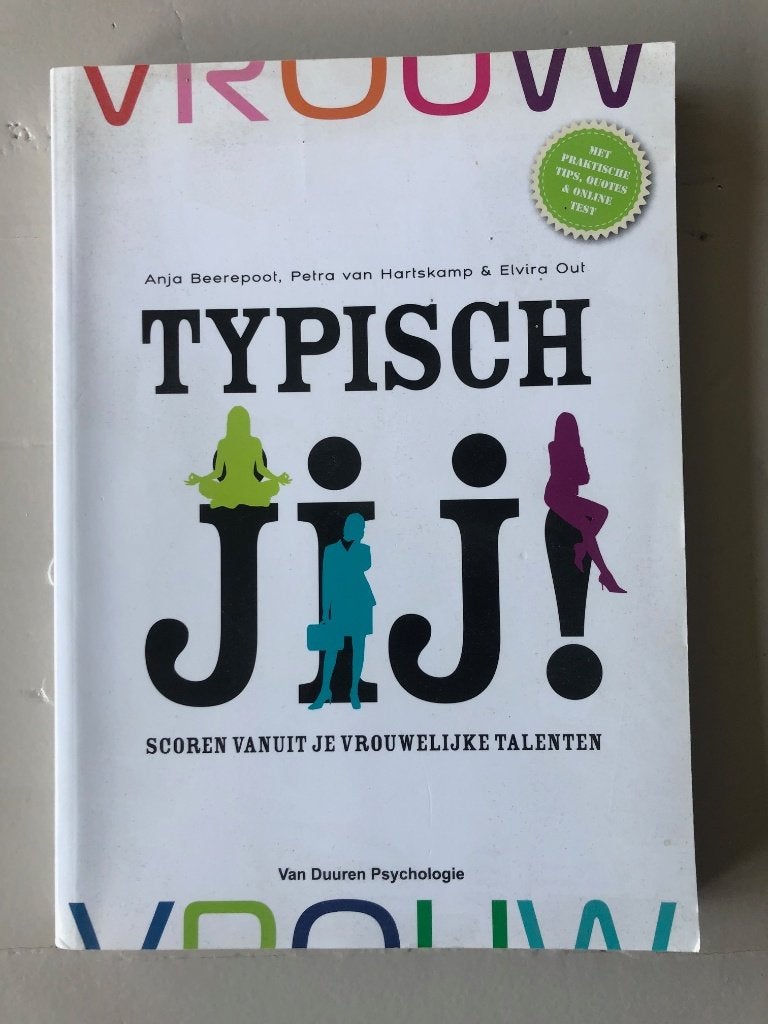 Typisch jij, scoren vanuit je vrouwelijke talenten, Ophalen of Verzenden, Anja Beerepoot, Petra van Hartskamp & Elvira Out, Ontwikkelingspsychologie