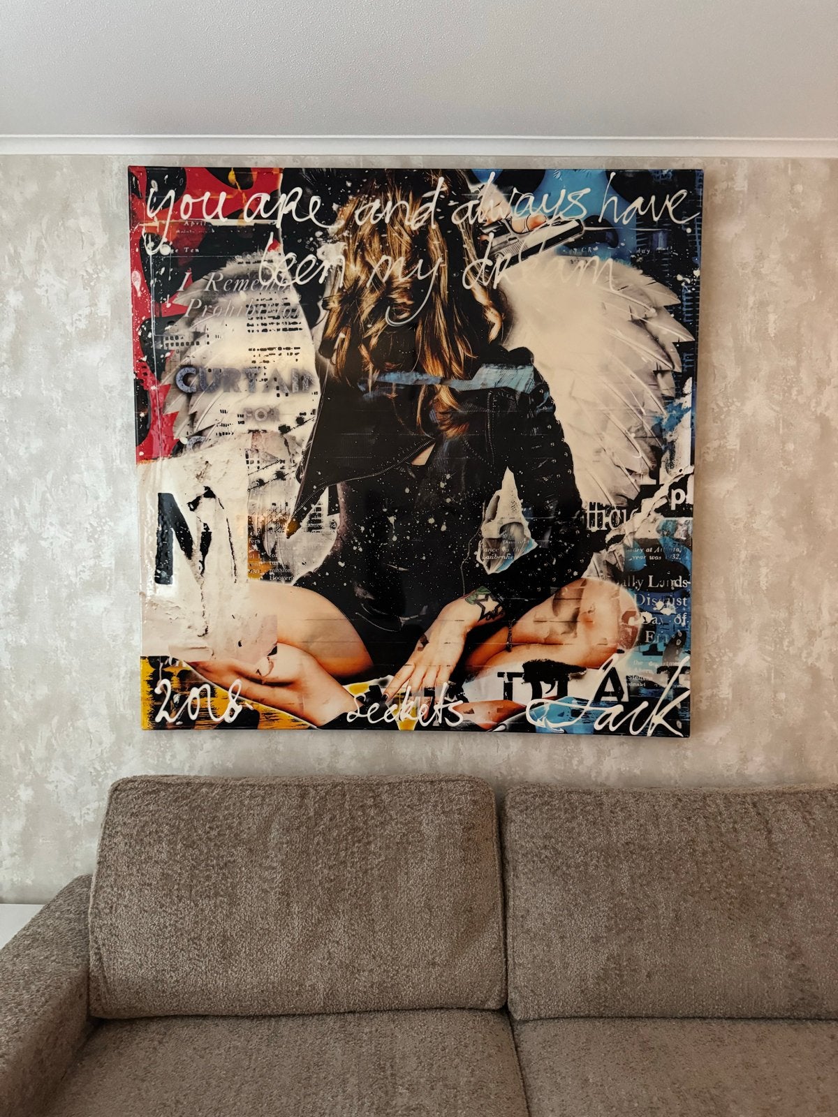 Jack Liemburg - 'You are and always have been my dream, Ophalen, Figuren, Gesigneerd, Gemengde techniek