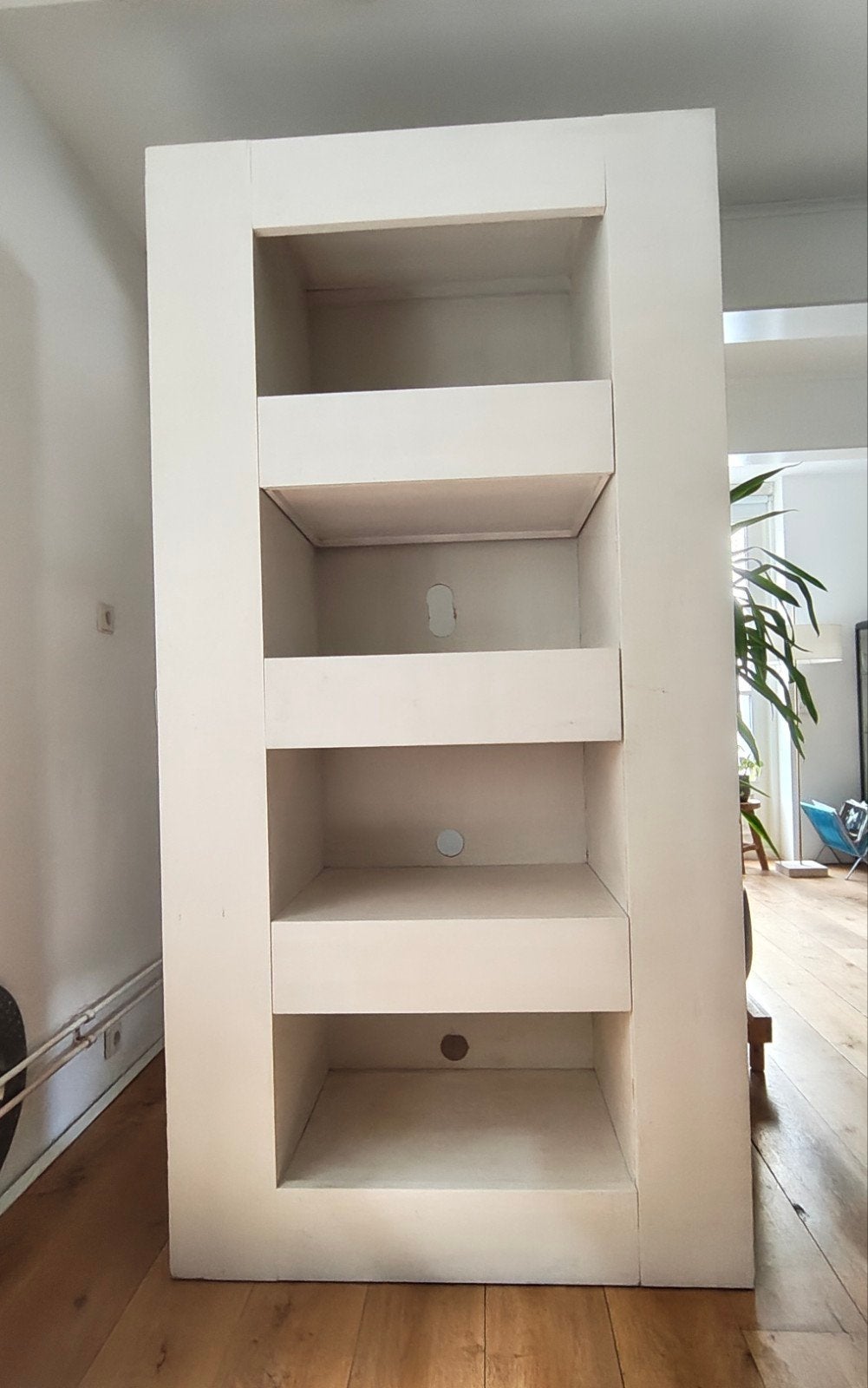 Mooie teakhouten kast met diepe lades., Ophalen
