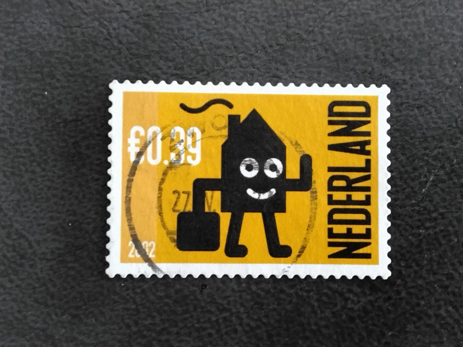 Nederland zegel 2002 gestempeld, Verzenden, Na 1940, Gestempeld