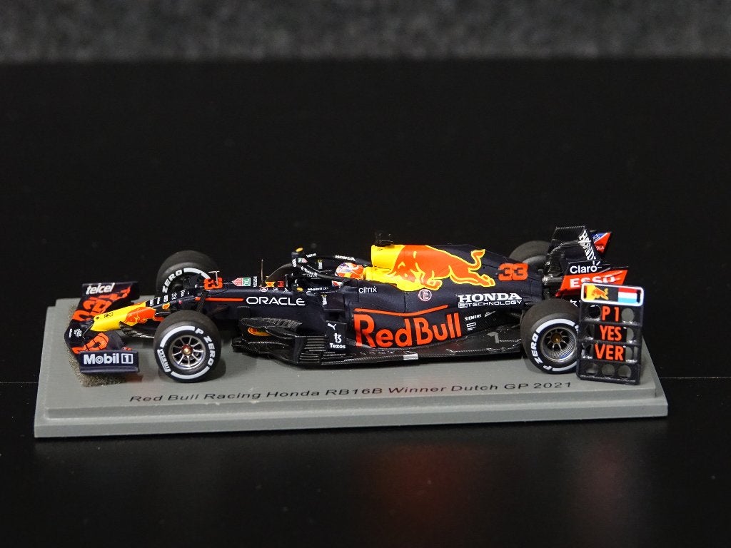 Spark 1:43 2021 Red Bull RB16B Zandvoort Max Verstappen, Overige merken, Auto, Onbekend, Nieuw