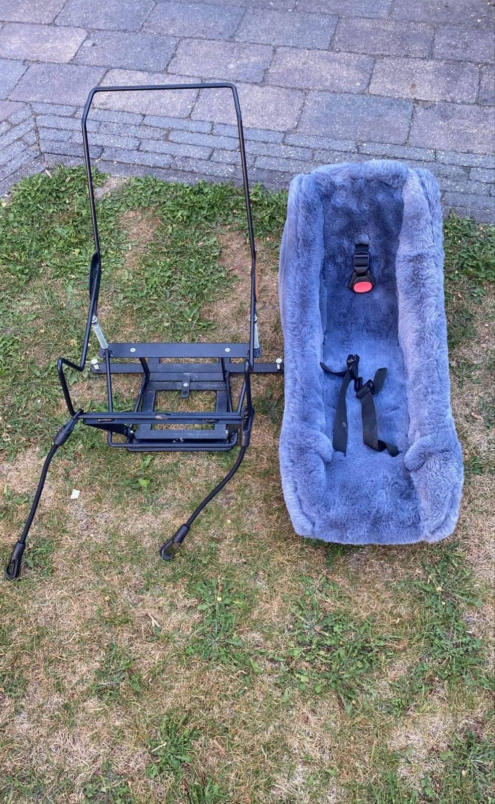 Bakfiets zitje en maxicosi standaard steco, Ophalen, Gebruikt, 1 kind, Overige merken