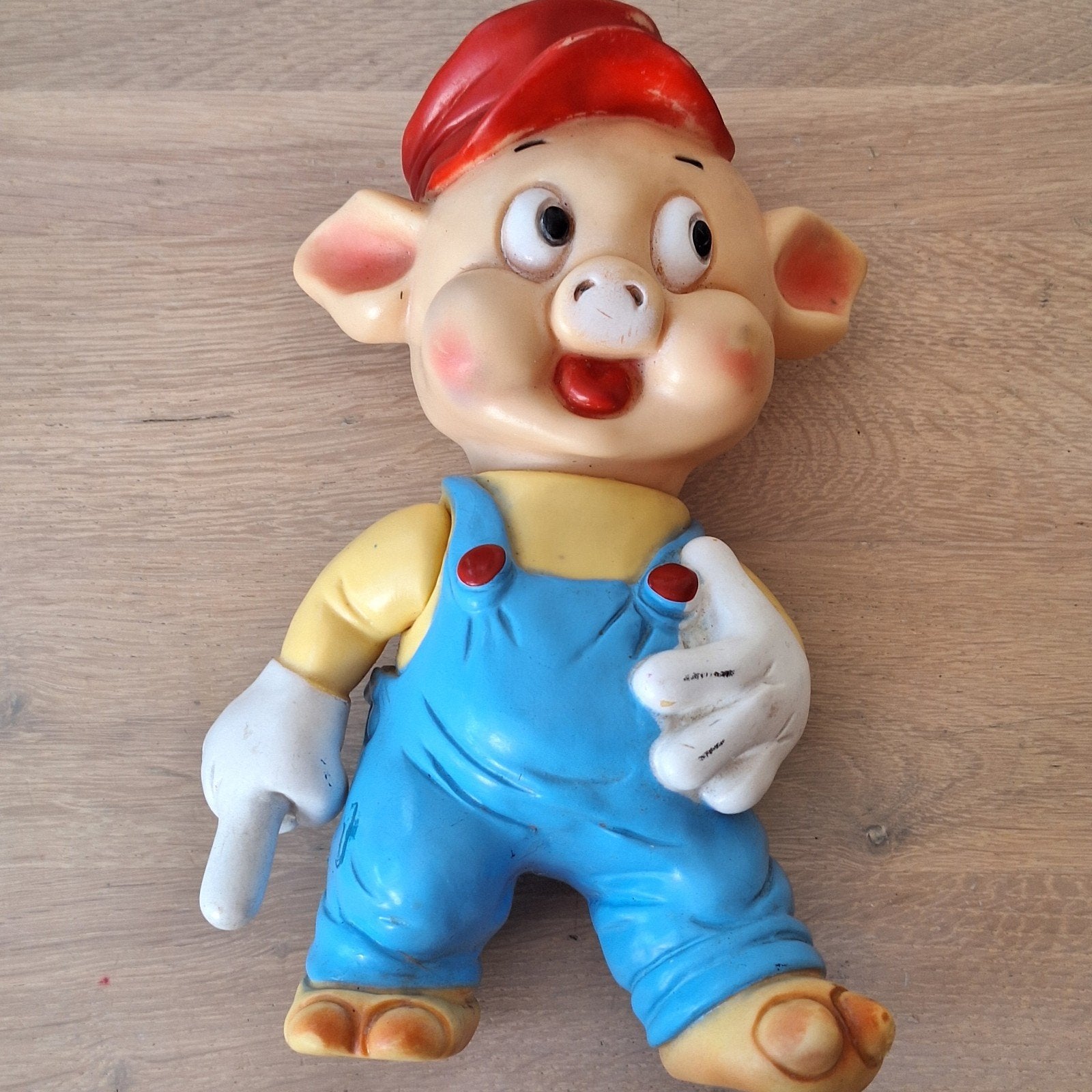 Walt Disney plastic piep biggetje pig, Verzamelen, Ophalen, Beeldje of Figuurtje