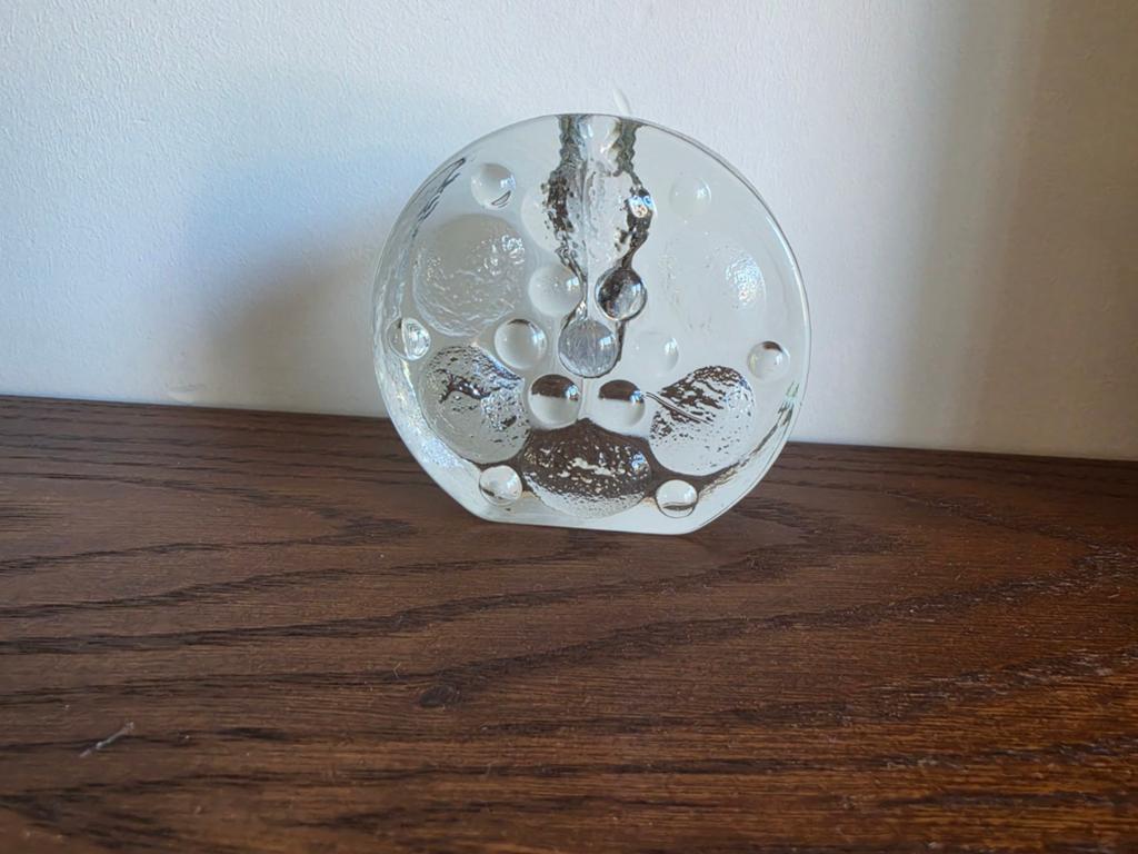 Walther Glas Solifleur Vaas - Bubble Design, Ophalen of Verzenden