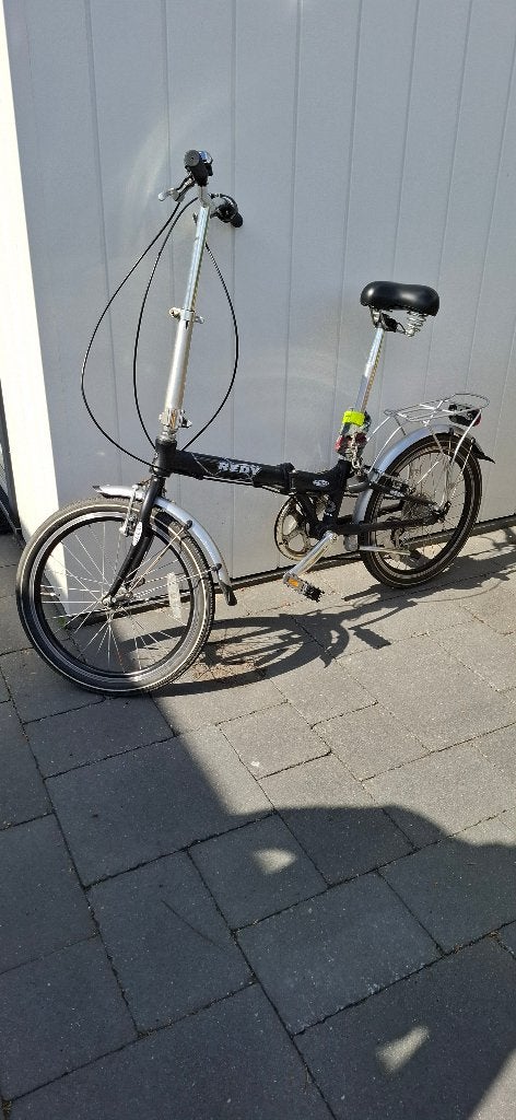 Vouwfiets, Gebruikt, 16 tot 18 inch, Deels opvouwbaar, Schijfrem