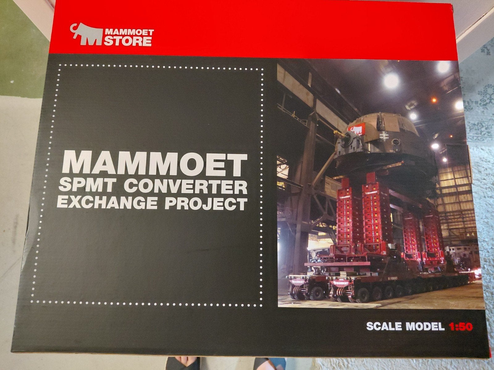 MAMMOET SPMT CONVERTER EXCHANGE PROJECT NIEUW IN DOOS., Ophalen of Verzenden, Nieuw, Bus of Vrachtwagen, Wsi