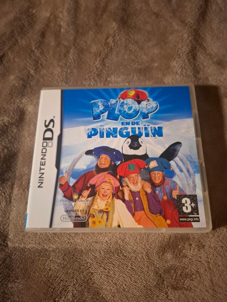 Nintendo ds plop en de pinguin, 1 speler, Ophalen of Verzenden, Zo goed als nieuw, Vanaf 3 jaar