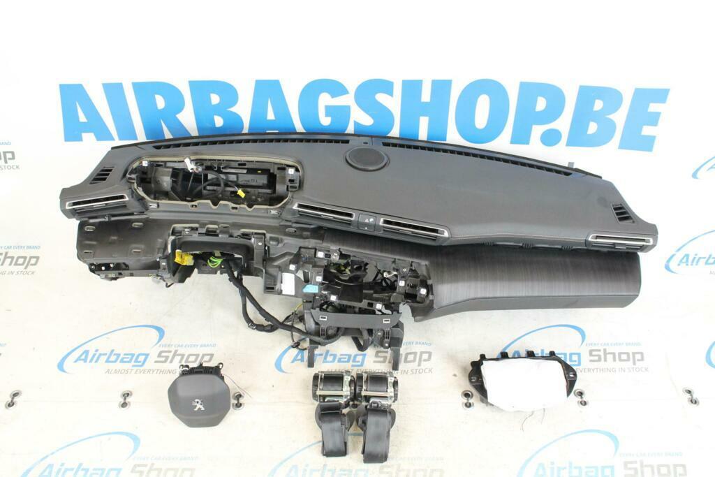 Airbag set Dashboard speaker Orangje stiksel Peugeot 508, Gebruikt, Ophalen of Verzenden