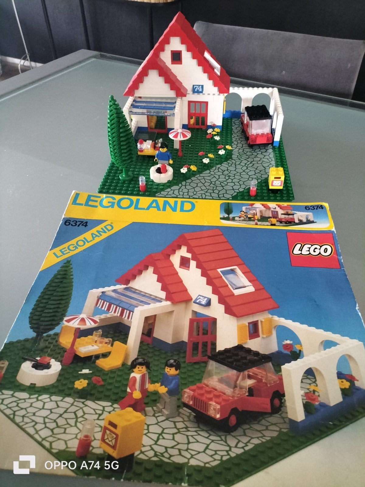 Mooie en complete Lego villa nr 6374, Compleet, Gebruikt, Lego, Ophalen of Verzenden