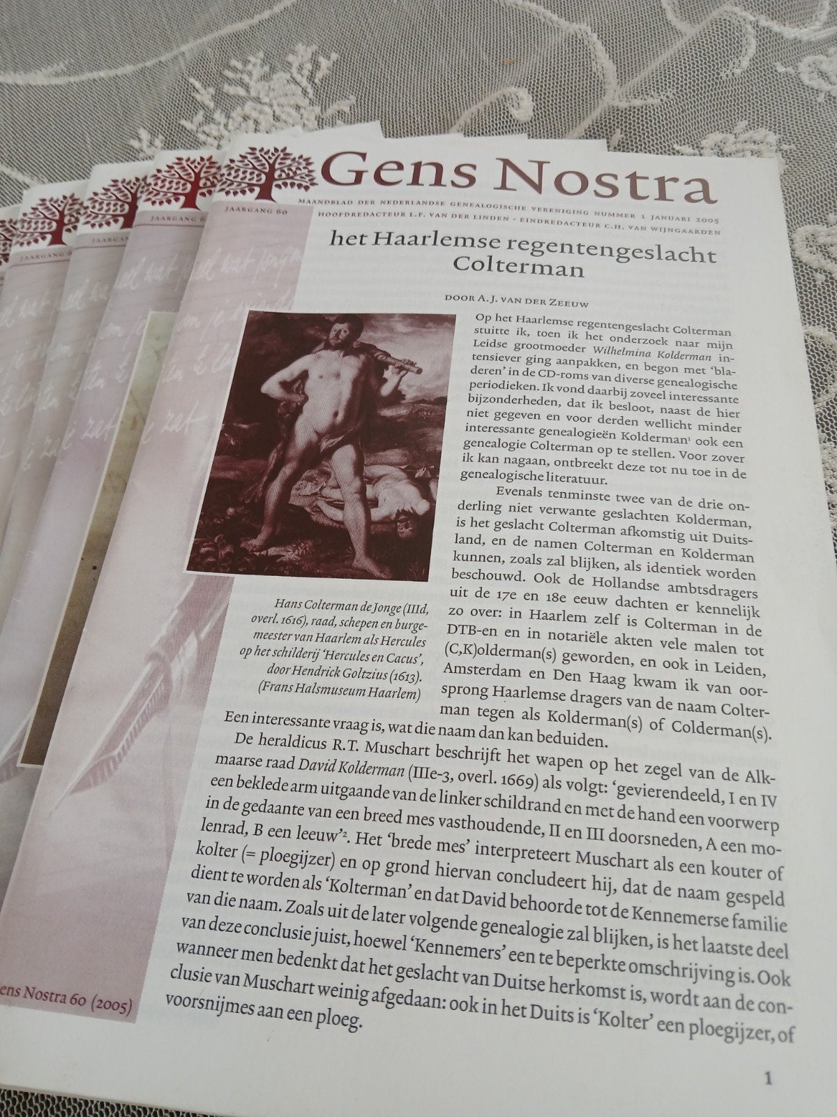 9 nummers Gens Nostra 2005, Ophalen of Verzenden, Zo goed als nieuw